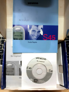 Dus Buku Hape Jadul Siemens S45 Langka Kolektor Item