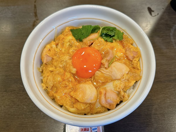 なか卯 東大阪吉田店のとろたま親子丼