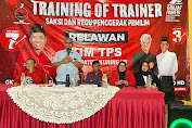 Dua Tokoh Lagendaris PDIP Kuningan Dampingi Jurkamnas TPN Oktafiandi Kumpulkan Relawan Penjaga TPS Ganjar-Mahfud