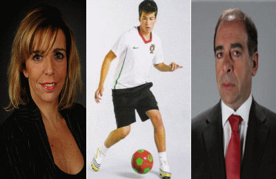 Familia Seixas: Marina Albuquerque, David Carreira, João Lagarto