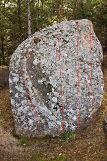 Croquis Boulder Collado Cabron La Pedriza