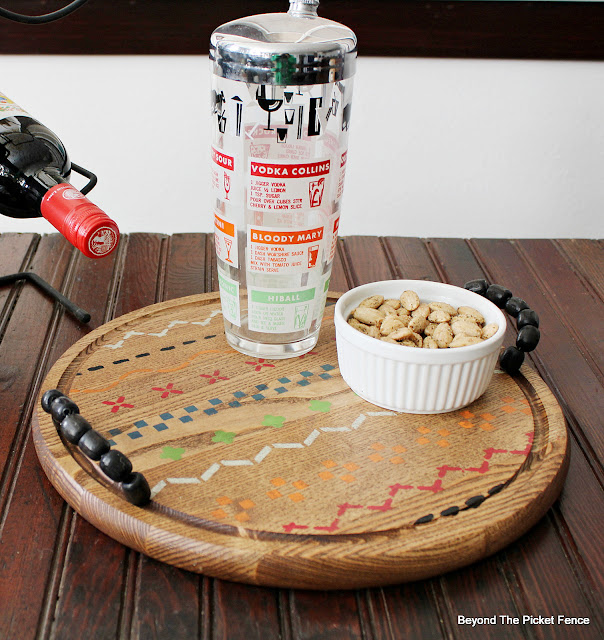 Make and Stencil a Wood Tray