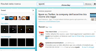 spam twitter