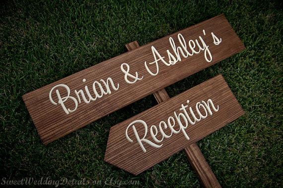 Wedding Reception Sign