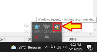 Windows Defender Icon in Desktop