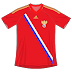 Uniforme Rússia 2012/13