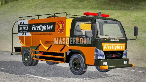 Mod Canter Damkar Satria Firefighter Samarinda