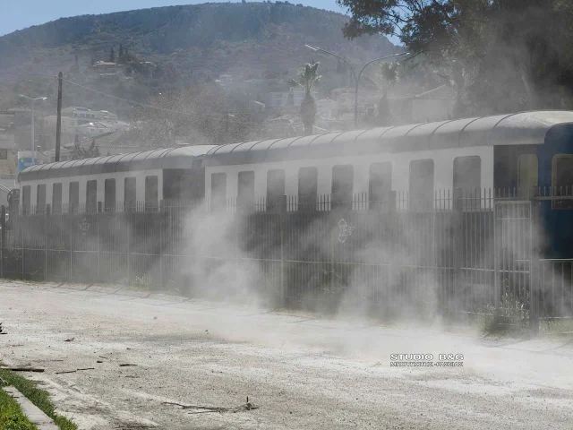 σκόνη από χώματα