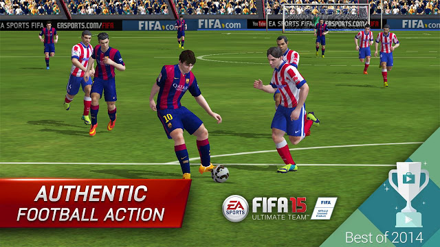 Descargar FIFA 15 Ultimate Team 1.4.4 APK+ OBB Gratis para Andorid -