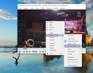 Cara putar Video sebagai Wallpaper DEKSTOP