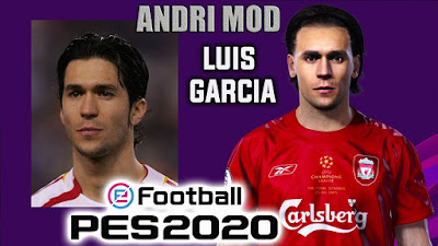 PES 2020 Faces Luis Garcia by Andri Mod