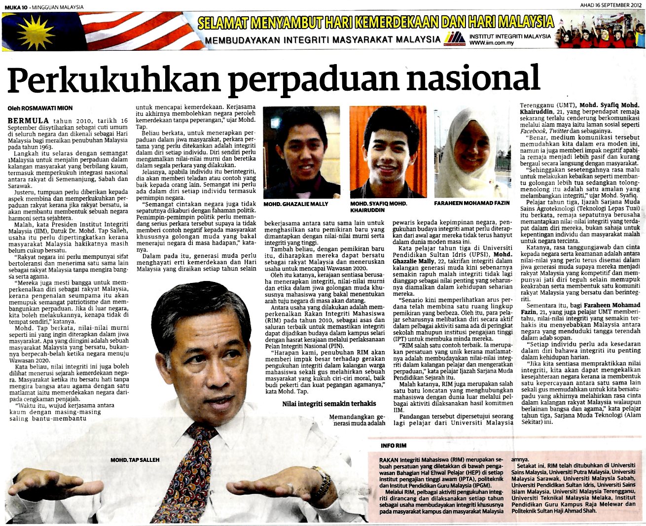 Hubungan Melayu Cina Surat Khabar