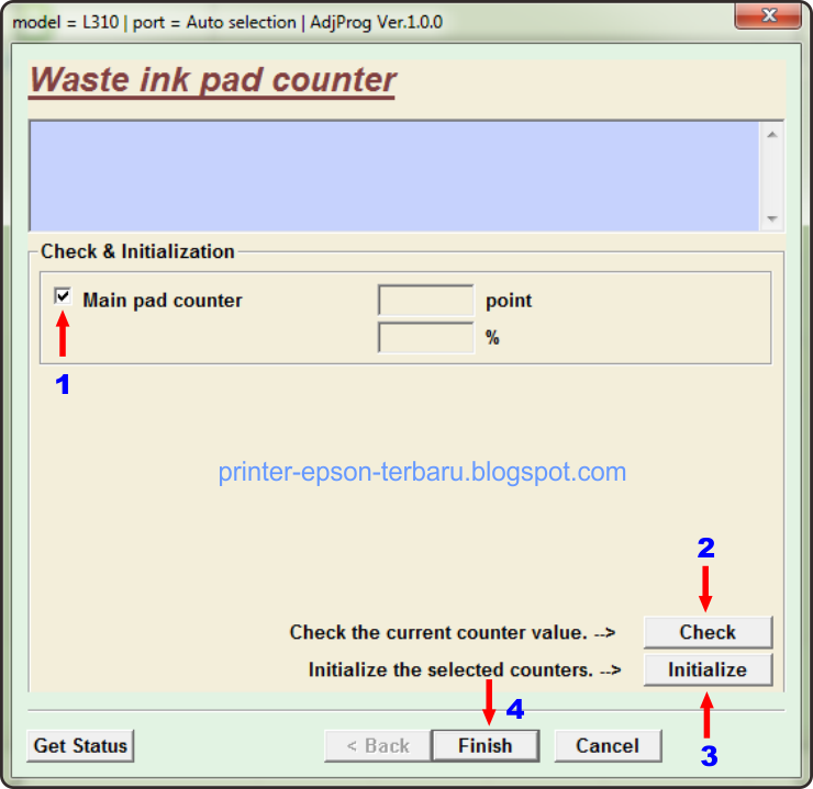 Mengatasi Printer Epson L310 Blinking