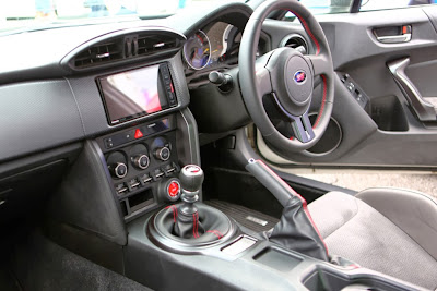 Subaru BRZ TS interior