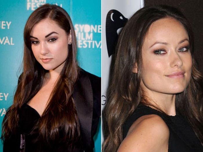 Sasha Grey and Olivia Wilde Dana DeArmond and Jennifer Garner