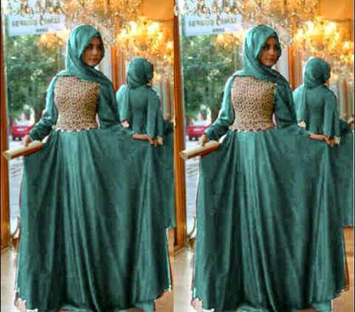 Inilah Trend Model Baju Gamis Lebaran Idul Fitri 2014