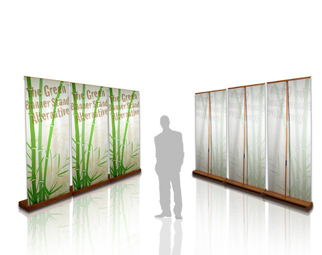 Bamboo X Banner Stand4