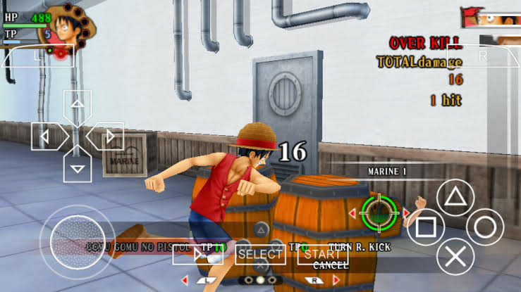 Download One Piece Romance Dawn PPSSPP Iso/Cso