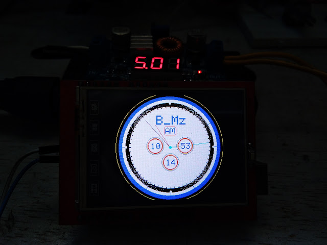 Analog Clock Arduino LCD TFT 2,4