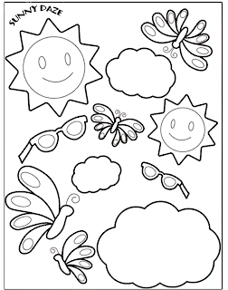 summer coloring pages, free coloring pages