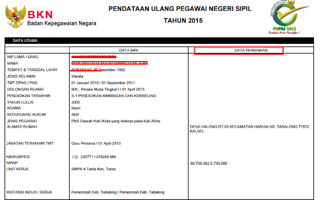 Cara Dan Solusi Kirim Data PUPNS Untuk Ajuan Verifikasi