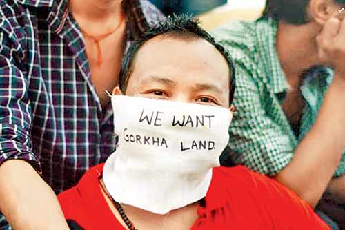 Gorkhaland looks to be a by-gone discussion all of a sudden