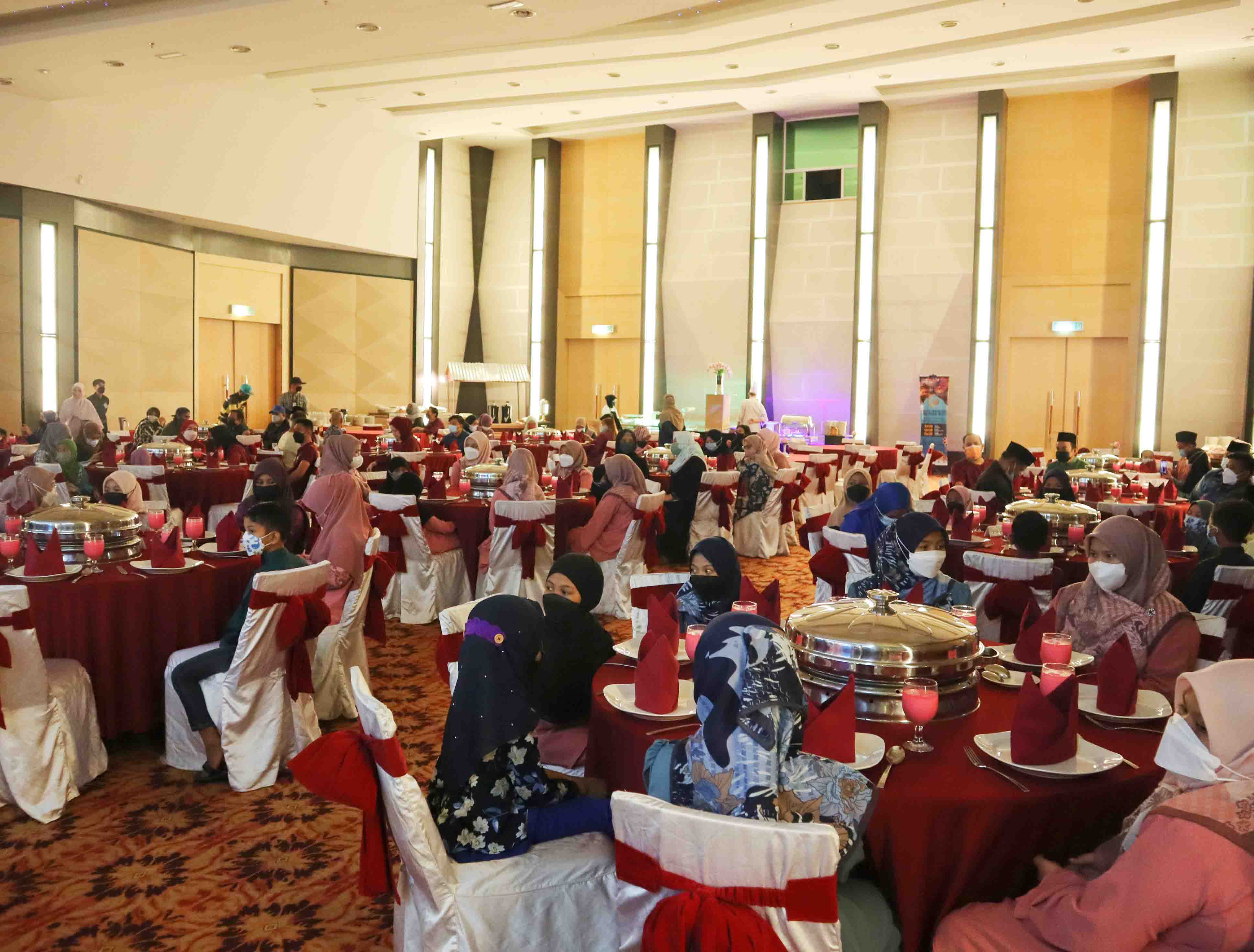 Majlis Syukuri Ramadan di Ancasa Royale Pekan, Pahang bersama Anak Yatim dan Asnaf