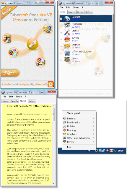 cybersoft pensuite v2 freeware edition