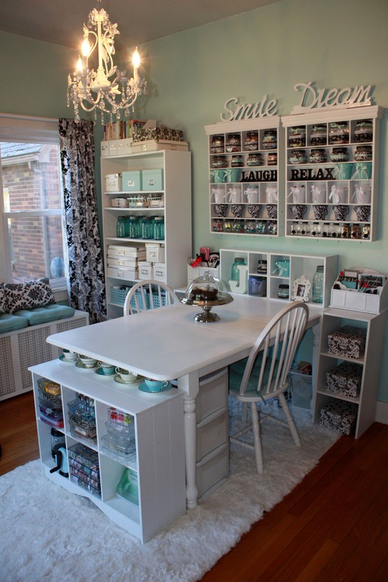 Crafty Girl Bliss: Craft Room Ideas From Pinterest