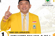 Caleg Partai Golkar No.Urut (1) Hartasanjaya, Berpegang Teguh Bersama Masyarakat di Wilayah Dapilnya Menuju masyarakat Makmur