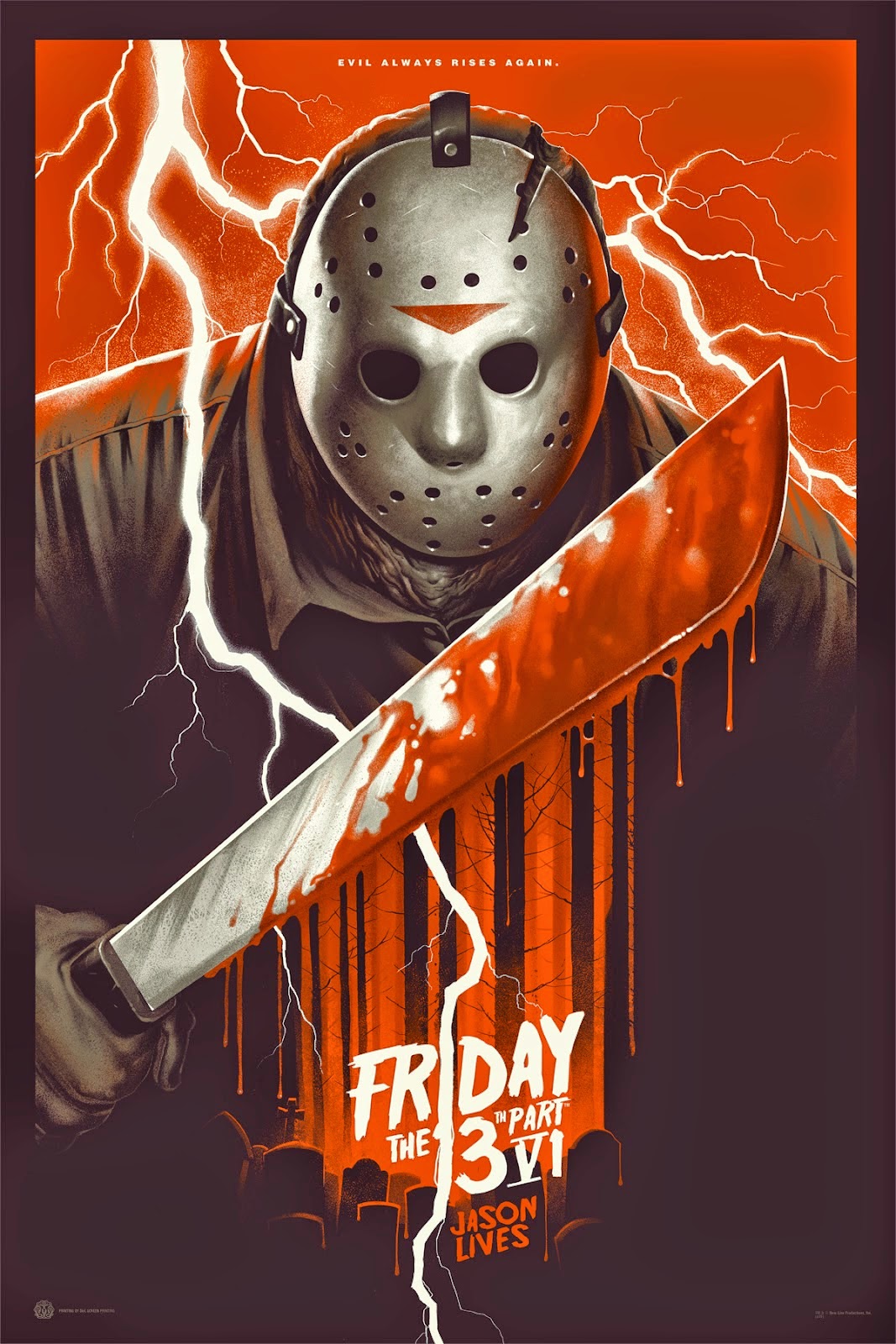 Mondo To Offer New Poster Print For 'Jason Lives: Friday The 13th Part 6'