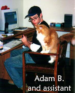 adam bernard and cat