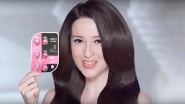 artis model cantik iklan ellips hair vitamin