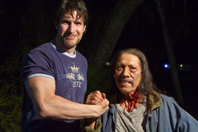 Conor with Danny Trejo on the #