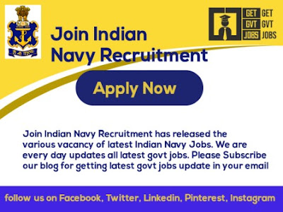 Join Indian Navy Vacancy Apply Online