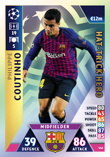 Match Attax UEFA Champions League 2018 2019 FC Barcelona Set