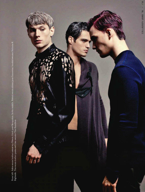 Aiden Andrews,Patrick Rukai, Tim Ruger by Joseph Bleu — Collezioni Uomo "American Beauty"