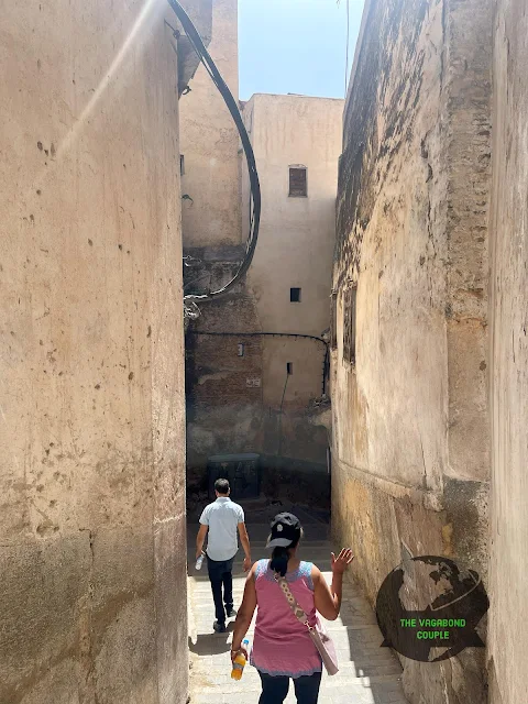 Dar Siaj to Derb Rechm, Fes el-Bali, Medina of Fez, Fez, Morocco, Africa