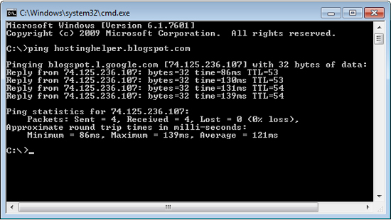 How to Find a Website's IP Address Using Windows 7