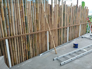 railing dan pagar bambu