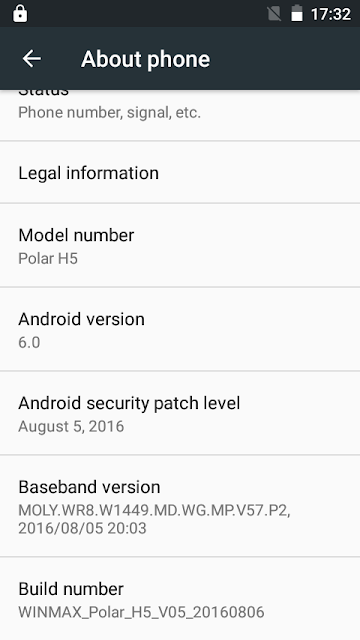 Winmax Polar H5 Firmware