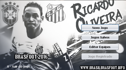 Skin do Ricardo Oliveira - Santos para Brasfoot 2016