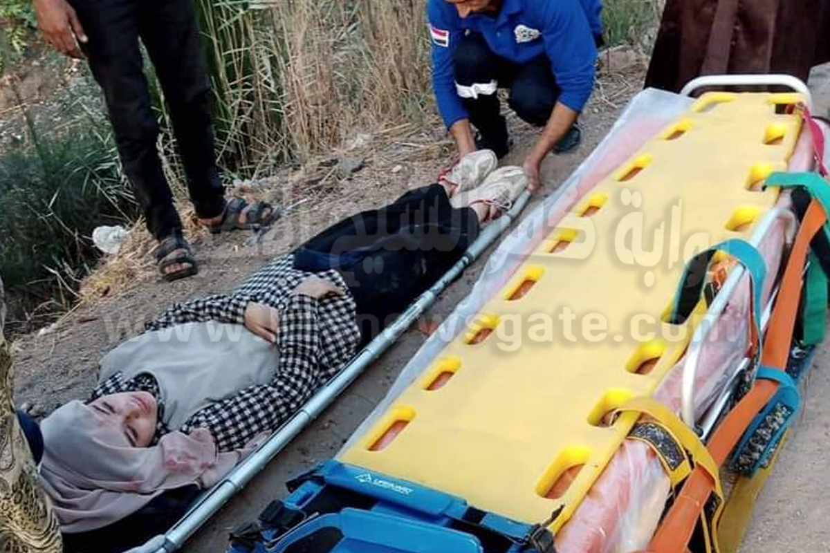 بالصور..إصابة 13 شخصًا في حادث تصادم بطريق دسوق - كفر الشيخ