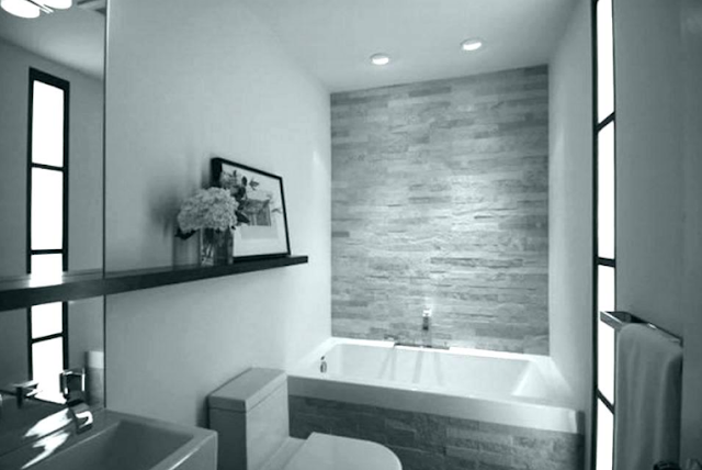 modern small regarding grey bathrooms plan