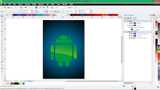 Membuat Logo Android di CorelDraw
