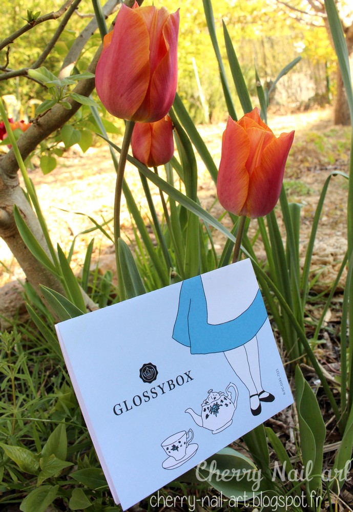 Glossybox avril 2015 Alice au pays des merveilles
