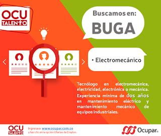 📂 Empleos en BUGA Hoy como  ELECTROMECANICO 💼 |▷ #Cali #SiHayEmpleo #Empleo