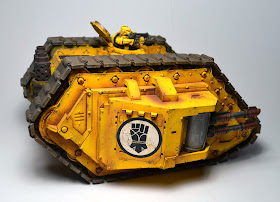 Imperial Fists Land Raider Armoured Proteus