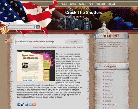 Crack The Shutters