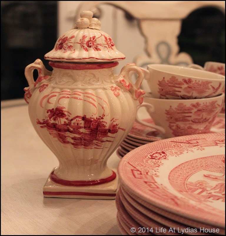 transferware and urns transferware and urns
